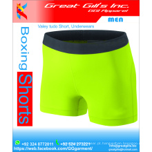 Shorts de compressão masculinos personalizados de fábrica / Shorts de compressão para corrida / Calças curtas de compressão para ginástica